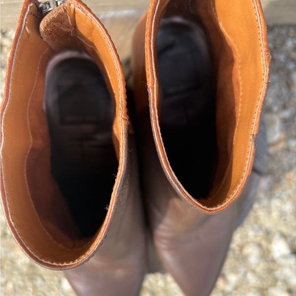 Dolce Vita Brown and Tan Ankle Boots - Picture 6 of 6